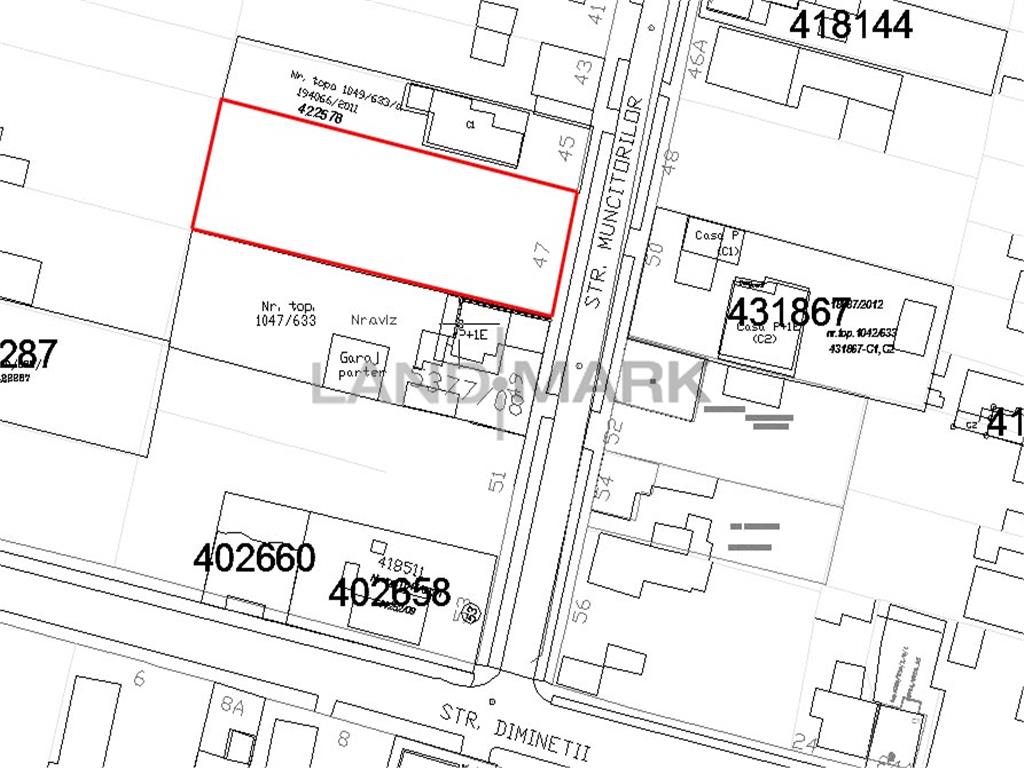 Teren de vanzare in zona Fratelia