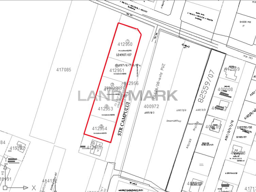 Teren de servicii de vanzare in zona Mosnita noua lipit de sat