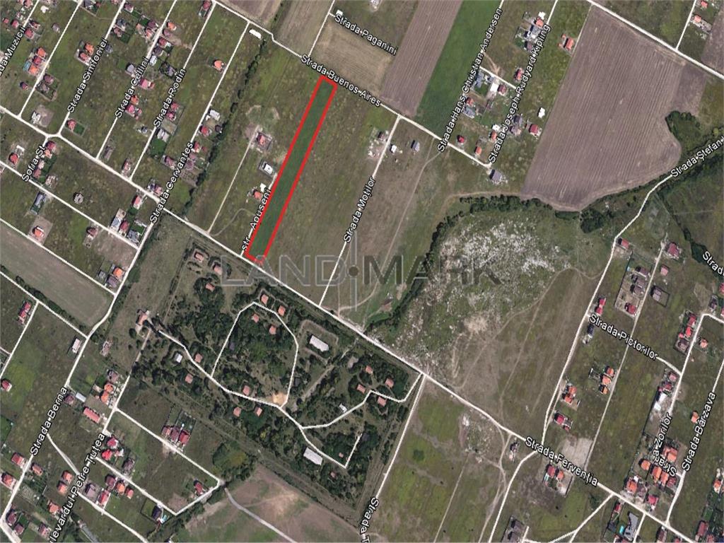 Teren pentru parcelare de vanzare in zona Dumbravita