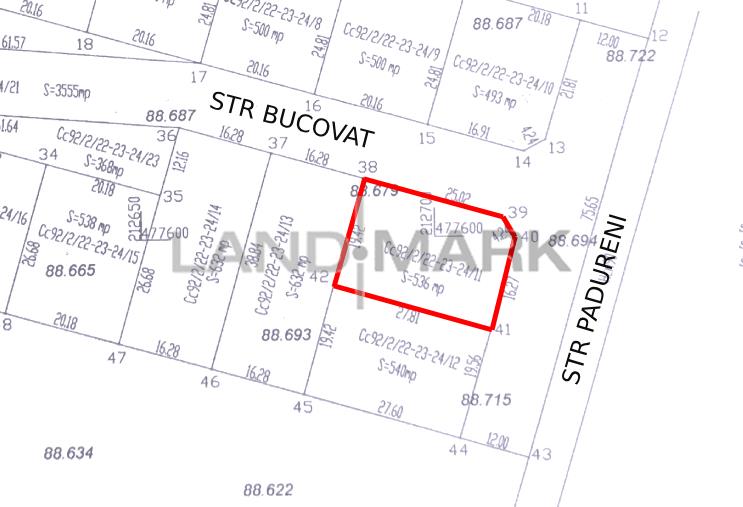 Teren pentru SERVICII+LOCUINTE de vanzare Mosnita Noua