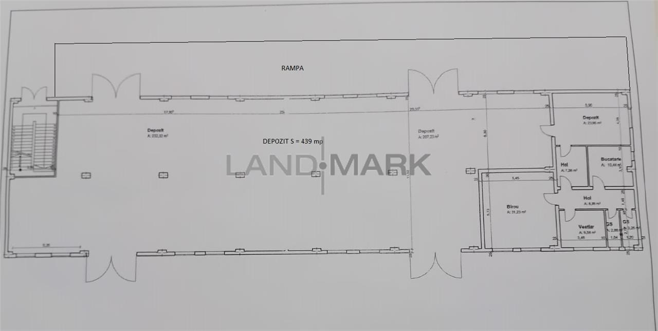 Spatiu industrial 560 mp , parcare, rampa, Timisoara Sagului