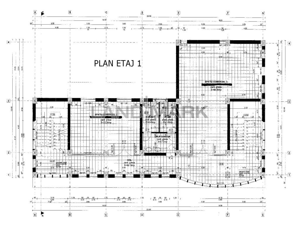 Cladire comerciala 600 mp utili , zona Sagului