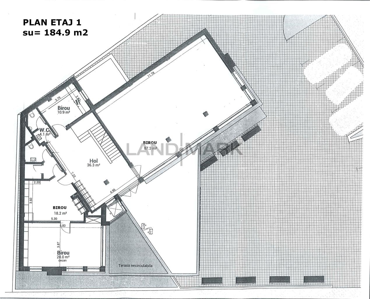 EXCLUSIVITATE! Cladire comerciala,  zona semicentrala