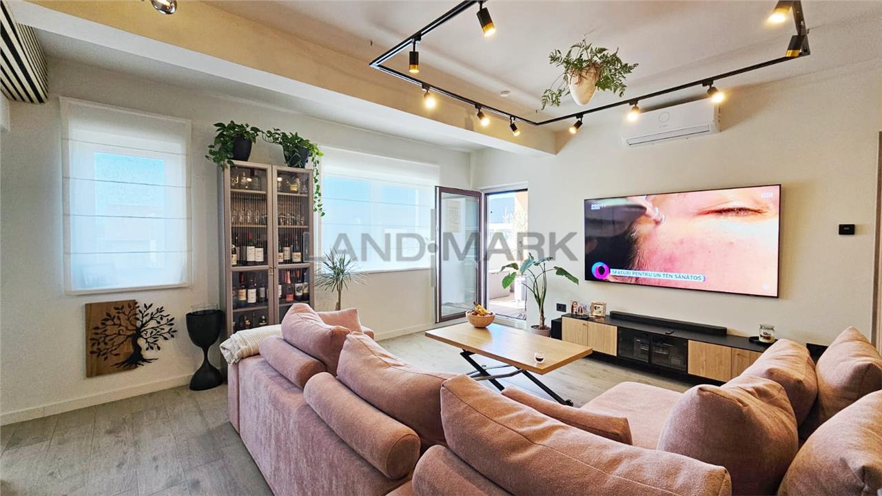 COMISION 0% Apartament premium, mobilat 3 camere 2 bai Dumbravita Kauf