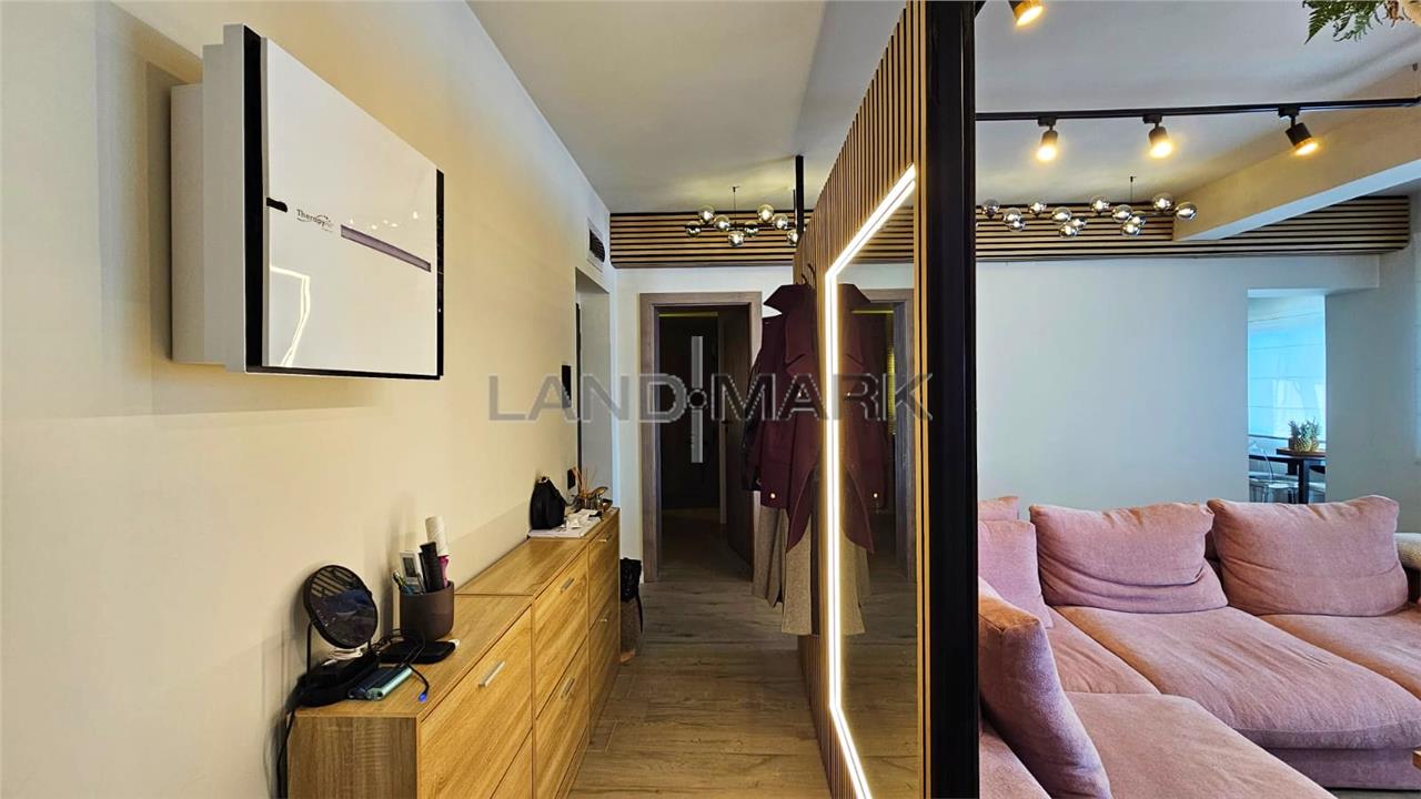 COMISION 0% Apartament premium, mobilat 3 camere 2 bai Dumbravita Kauf