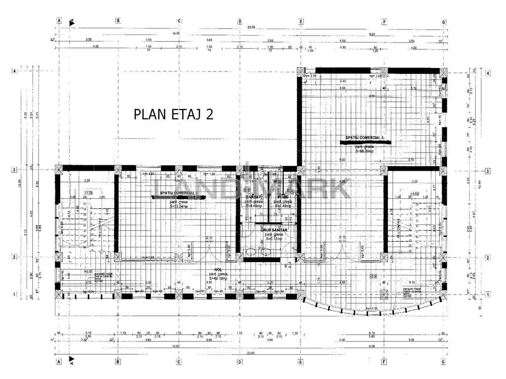 Cladire comerciala 600 mp utili , zona Sagului