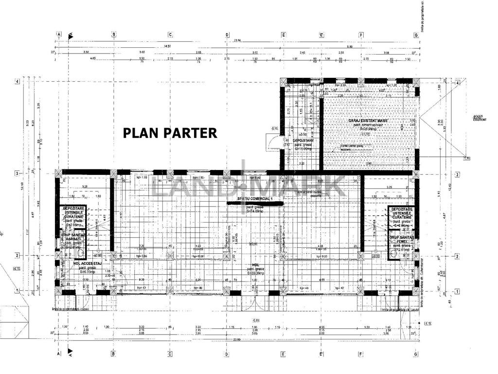 Cladire comerciala 600 mp utili , zona Sagului