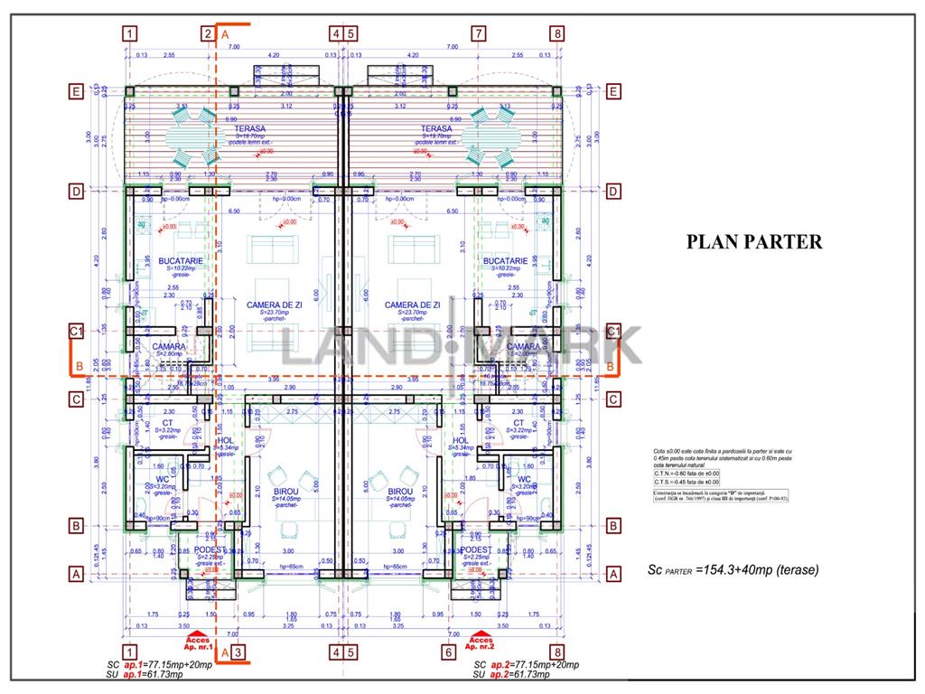 Unitate in Duplex stil mediteranean mobilat zona centrala Dumbravita