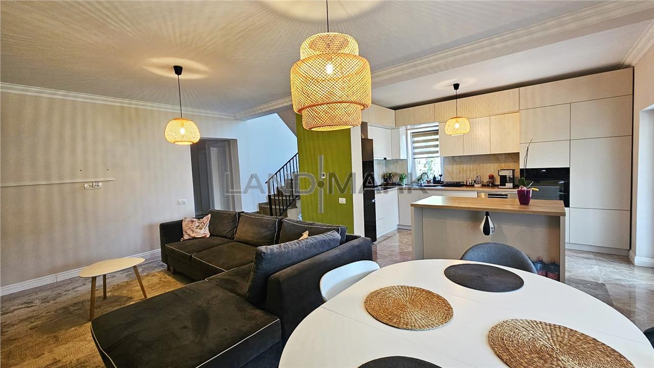 Unitate in Duplex stil mediteranean mobilat zona centrala Dumbravita