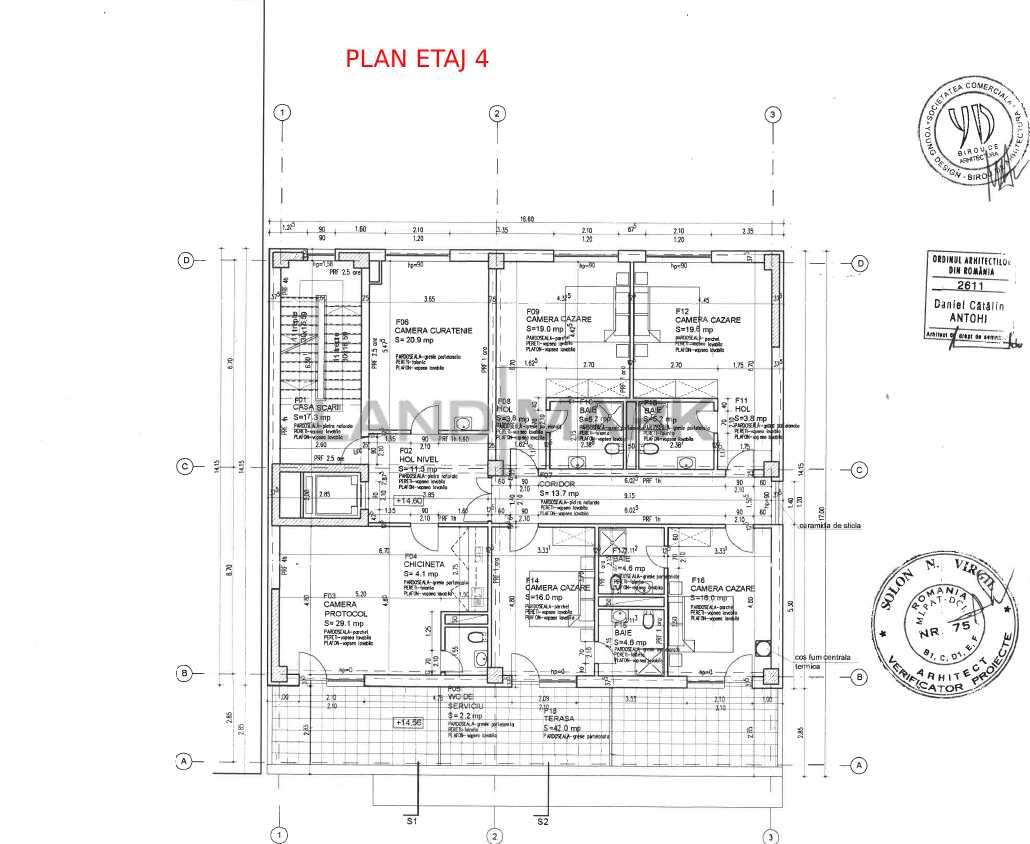 Cladire de birouri / servicii, 1000 mp , semicentral, Timisoara