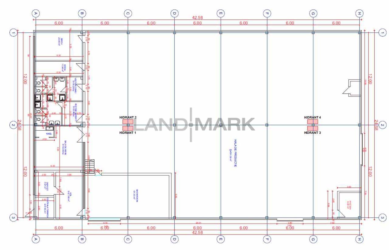 Hala de inchiriat 1000 mp, Timisoara zona Mehala