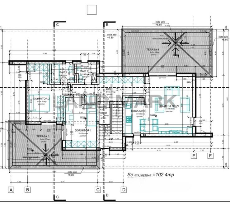 Penthouse de vanzare in zona Aradului Hornbach