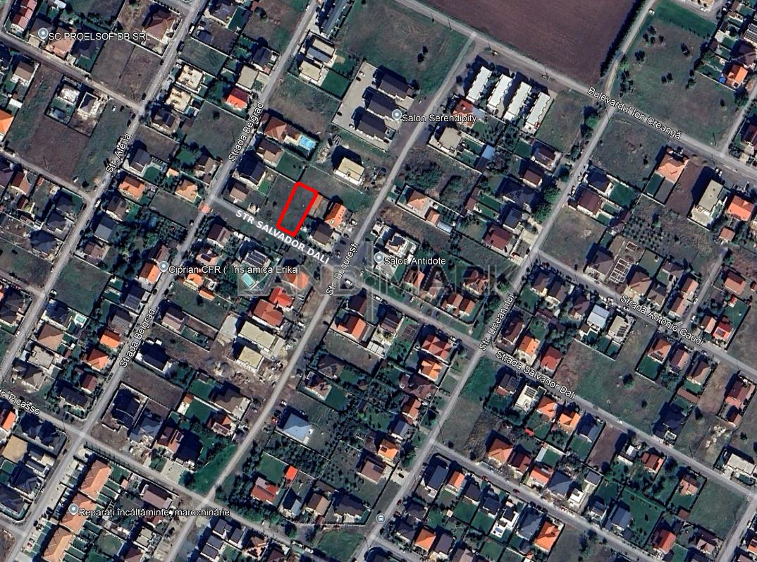 Teren de DUPLEX de vanzare in zona Dumbravita Cora