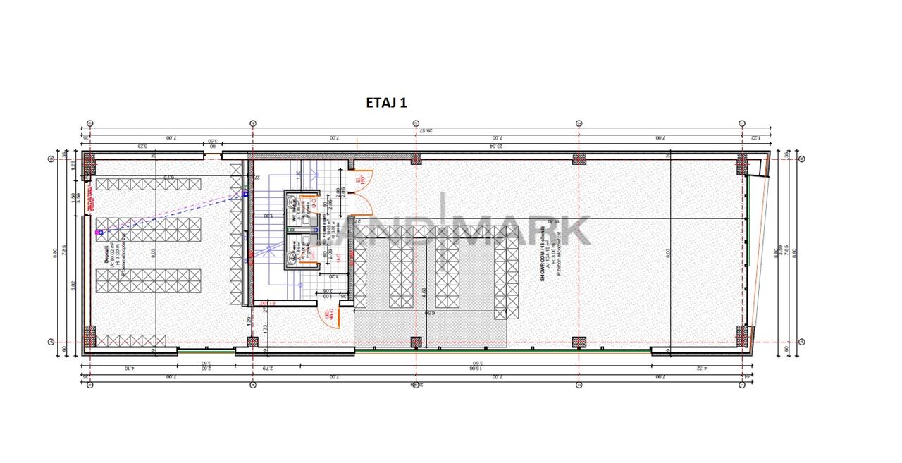 Cladire Comerciala P+3E, pozitie strategica la bulevard