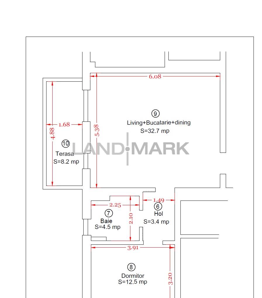 APARTAMENT NOU, LOCUIBIL, INTABULAT, COMISION 0 %
