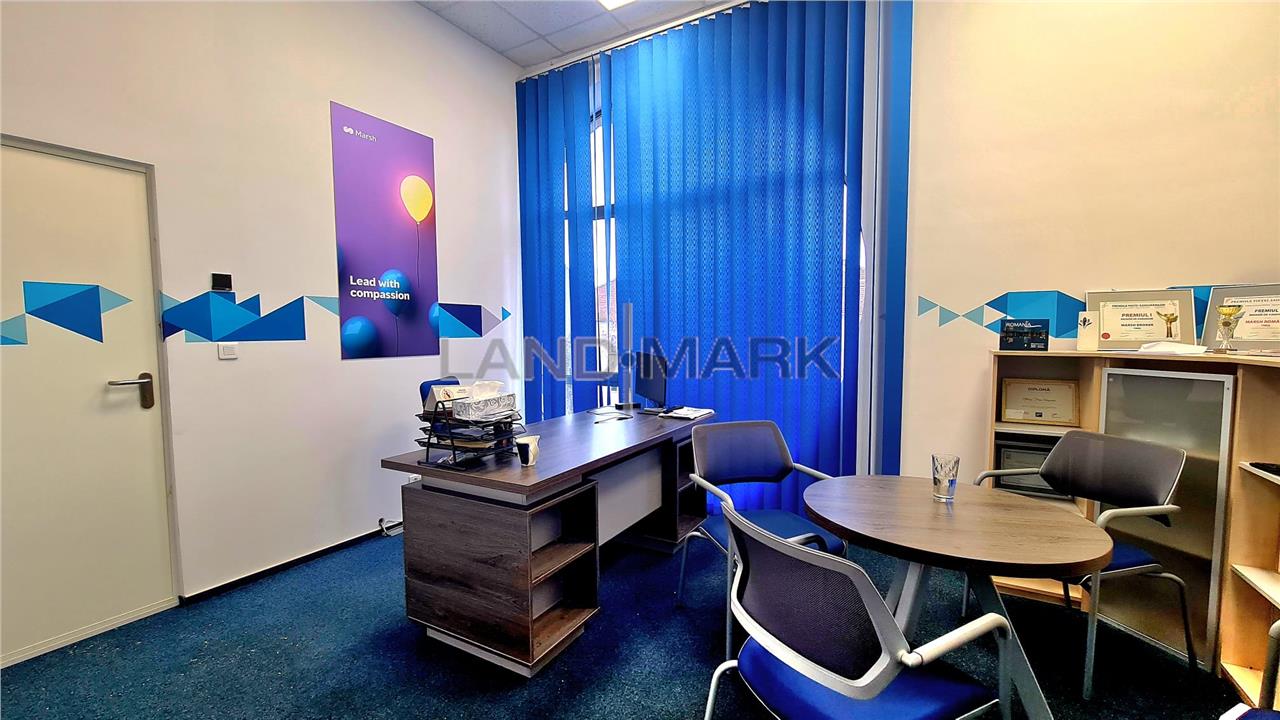 Birouri de inchiriat Central, cladire noua, parcare privata