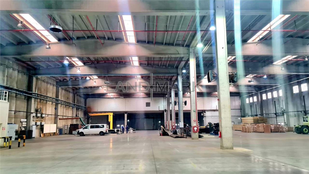 Hala industriala de vanzare Timisoara, trafo propriu 1000 kva